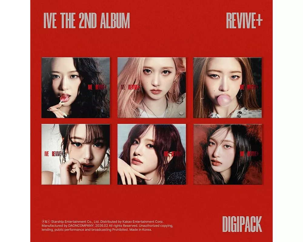 (Digipack) Ive the 2ND Album Revive+