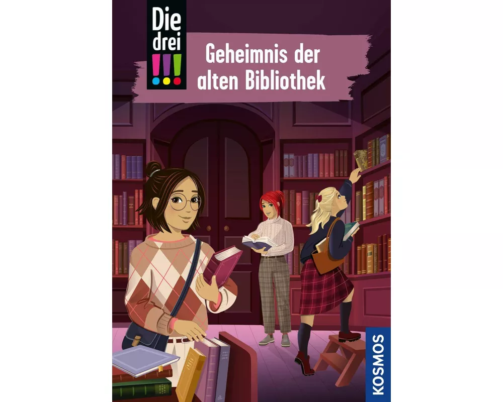 Die drei !!!, 120, Geheimnis der alten Bibliothek