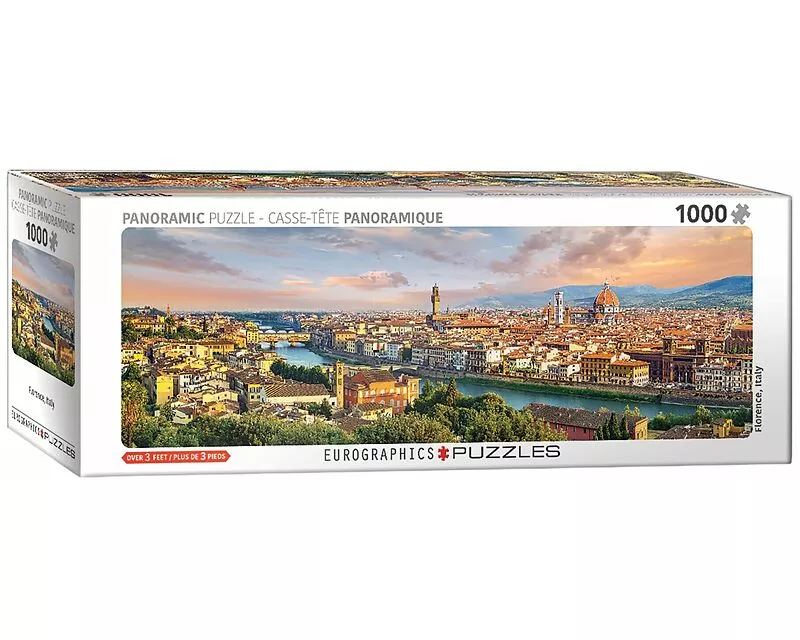 Panoramic Puzzle 1000 Teile - Florenz - Italien