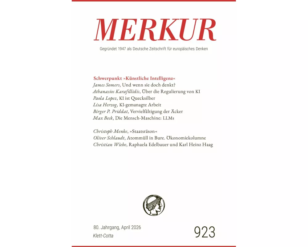 MERKUR 4/2026, Jg.80