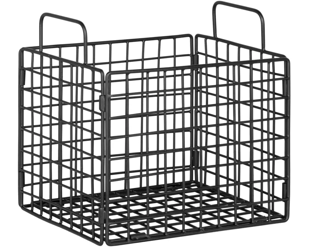 House Nordic Aufbewahrungskorb Mora Schwarz