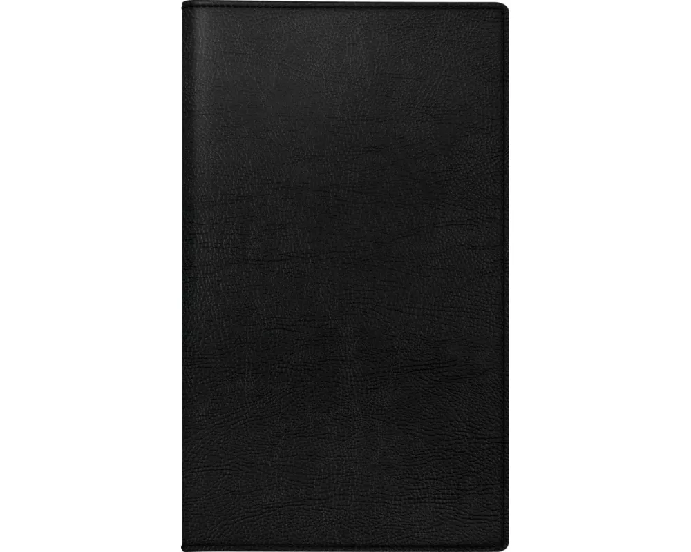 rido/idé 7046884907 Taschenkalender Mod. M-Planer 2027 A6, Kunstleder, schwarz