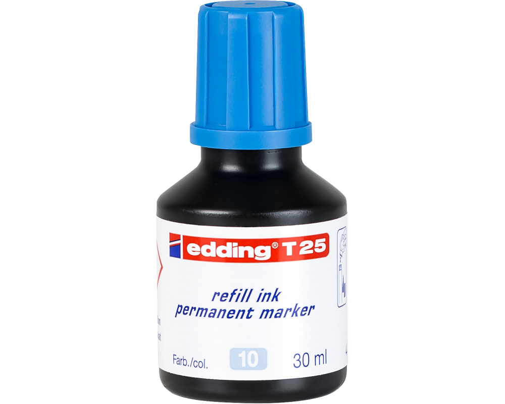 EDDING Nachfülltusche T25 T-25-10 hellblau 30ml