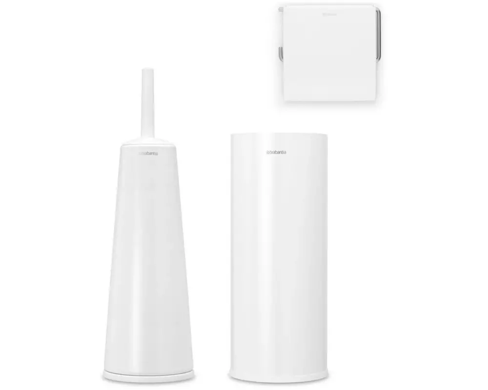 Brabantia Toilettenbürste Set ReNew Weiss