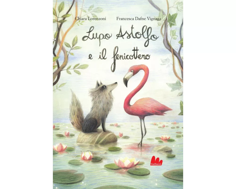 Lupo Astolfo e il fenicottero