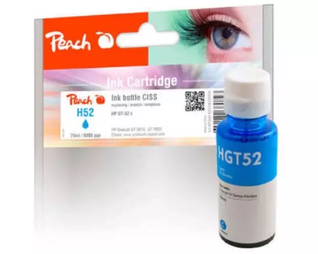 Peach Tinte HP CT52, M0H54AE Cyan