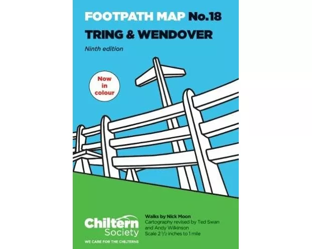 Chiltern Society Footpath Map No. 18 Tring and Wendover