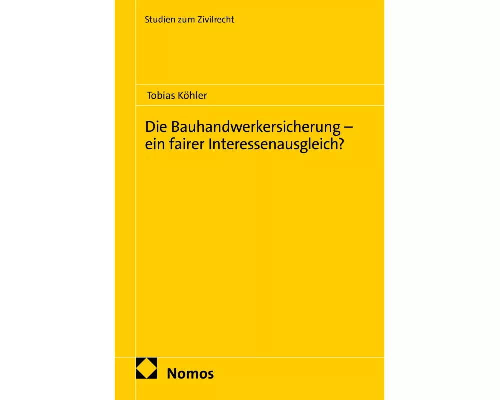 Die Bauhandwerkersicherung – ein fairer Interessenausgleich?
