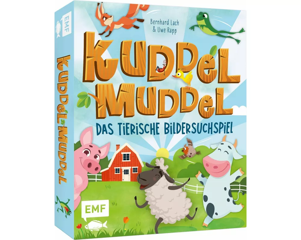 Kartenspiel: Kuddelmuddel – Das tierische Bildersuchspiel ab 5 Jahren