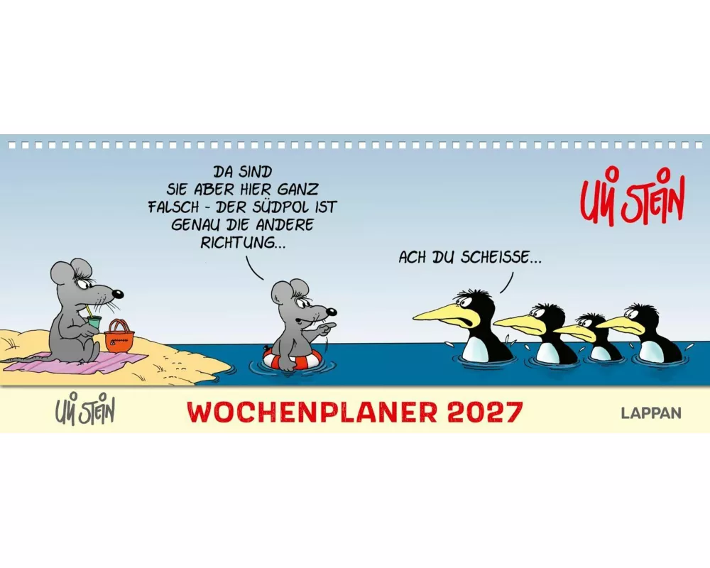 Uli Stein Wochenplaner 2027: Tischkalender