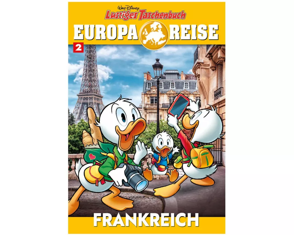 Lustiges Taschenbuch Europareise 02
