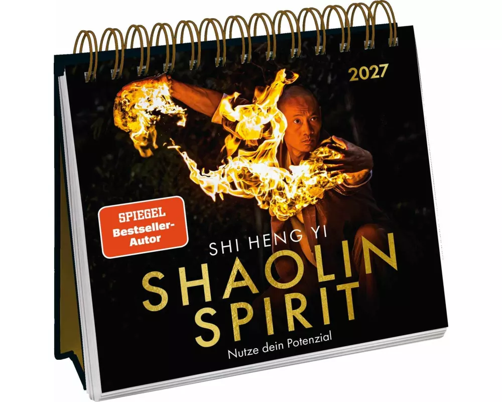 Postkartenkalender 2027: Shaolin Spirit