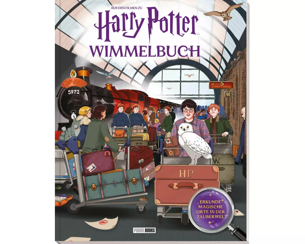 Aus den Filmen zu Harry Potter: Wimmelbuch - Erkunde magische Orte in der Zauberwelt!