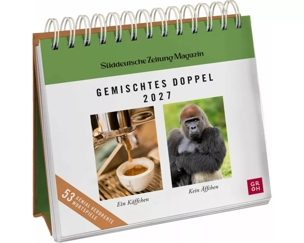 Postkartenkalender 2027: Gemischtes Doppel