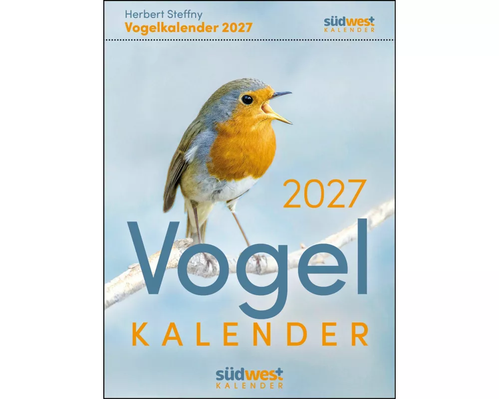 Vogelkalender 2027 - Tagesabreißkalender zum Aufstellen oder Aufhängen