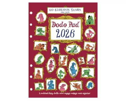 The Dodo Pad Filofax-Compatible 2026 A5 Refill Diary - Week to View Calendar Year
