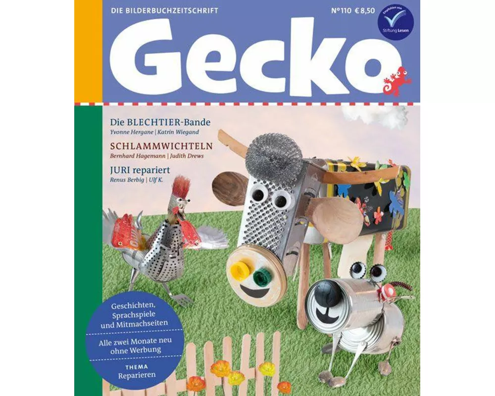 Gecko Kinderzeitschrift Band 110