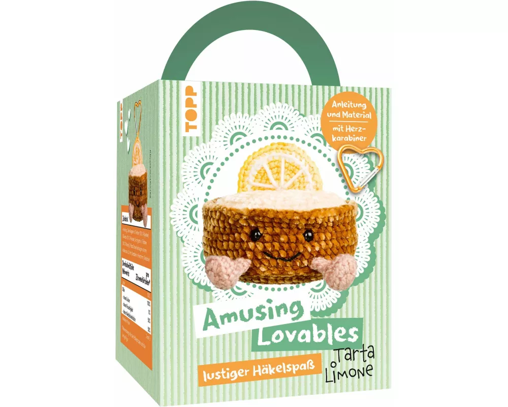 Amusing Lovables Häkelset Tarta Limone