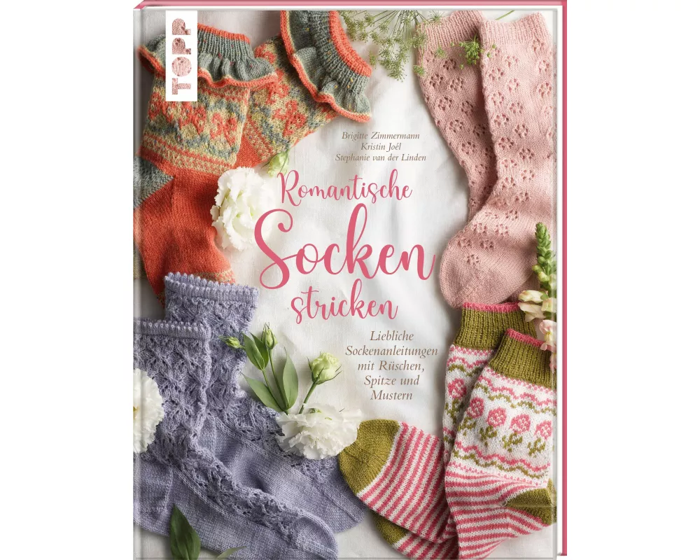 Romantische Socken stricken