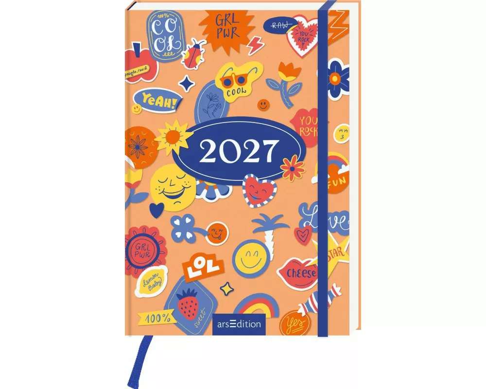 Buchkalender Happy durchs Jahr 2027
