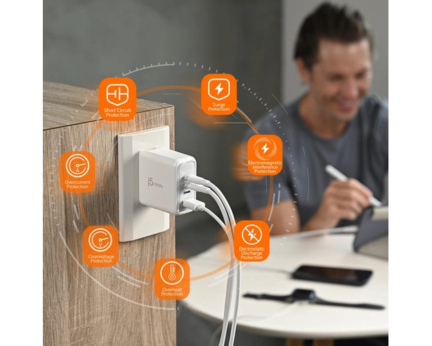 70W GAN USB-C 4-PORT CHARGER