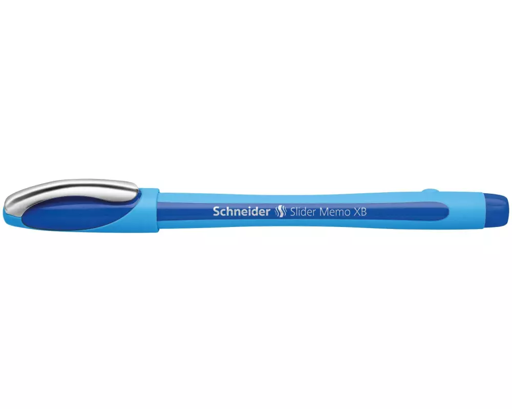 Schneider Kugelschreiber Slider Memo Blau, 1 Stück