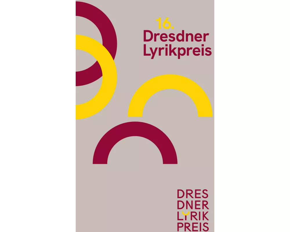16. Dresdner Lyrikpreis