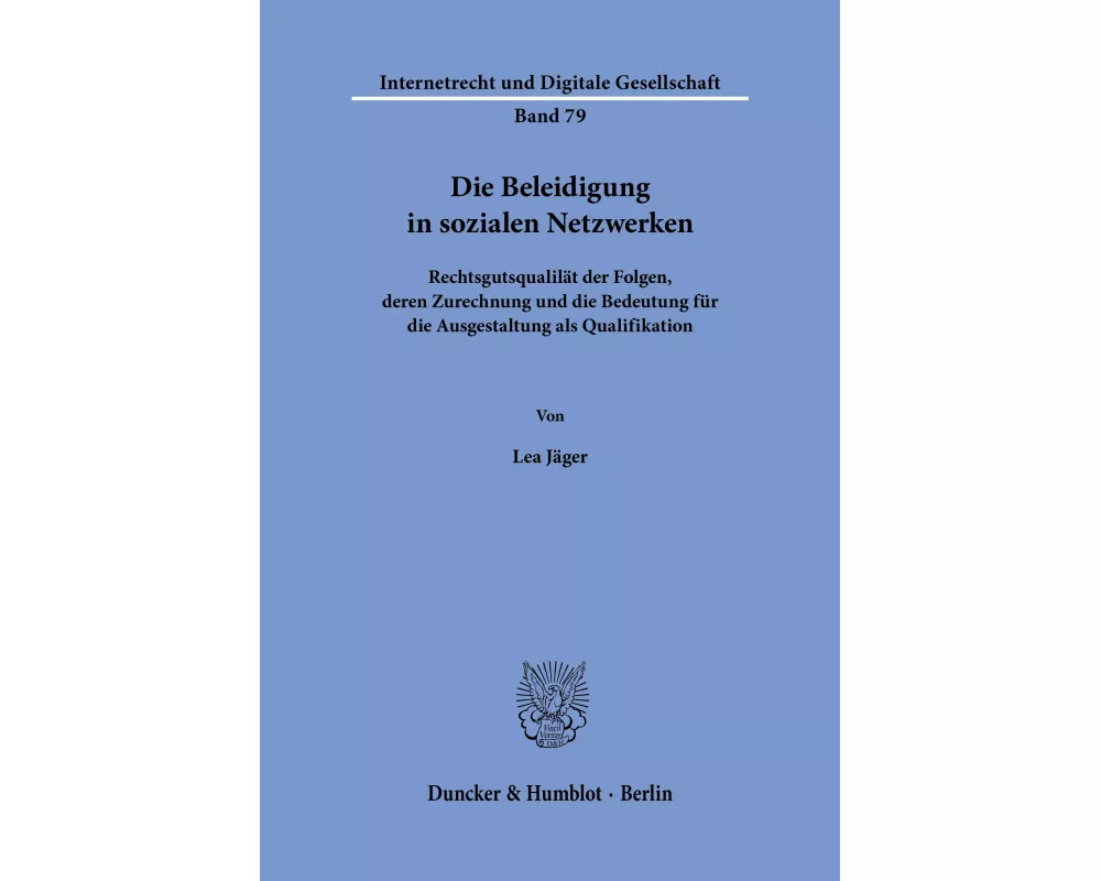 Die Beleidigung in sozialen Netzwerken