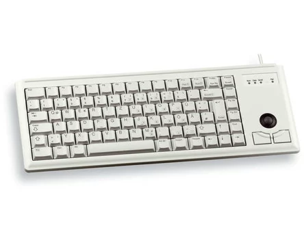 CHERRY G84-4400 Tastatur Universal PS/2 AZERTY Französisch Grau