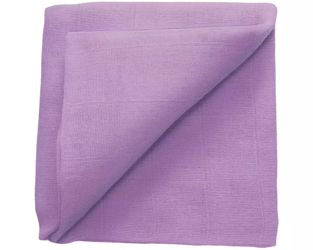 ZEWI bébé-jou Mulltuch lila Gr. 60x60 cm