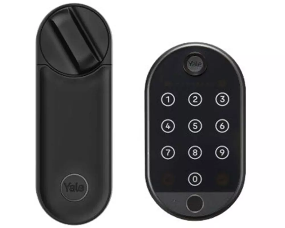 Yale Linus L2 Smart Lock und Smart Fingerprint Keypad Schwarz