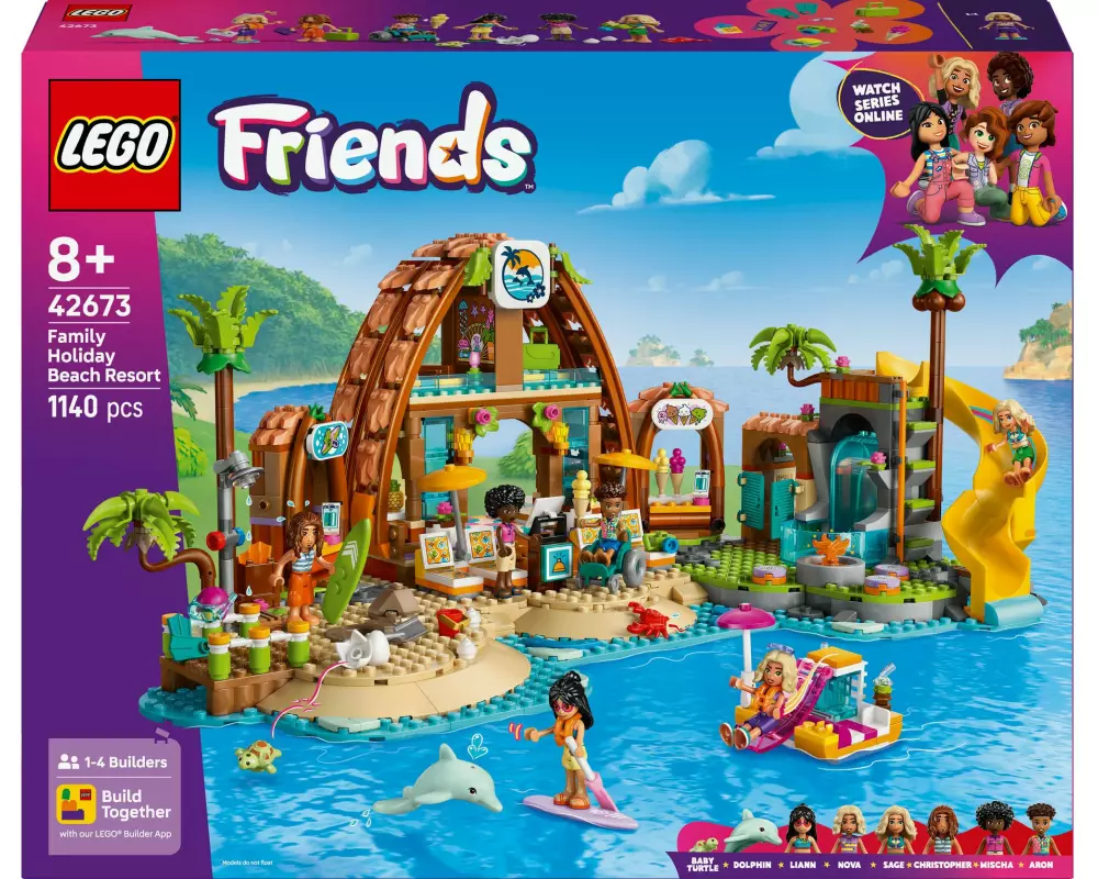 LEGO® Friends Familienurlaub im Strandresort 42673