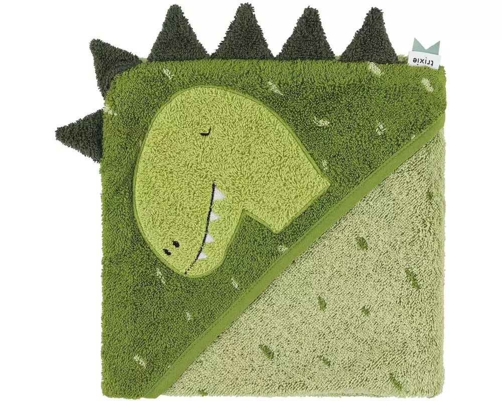 Trixie Baby-Kapuzentuch Dino 75 x 75 cm