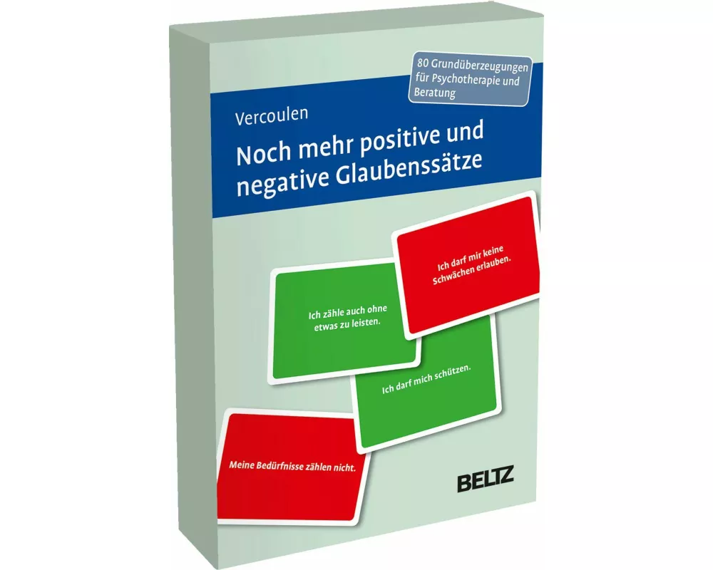 Noch mehr positive und negative Glaubenssätze