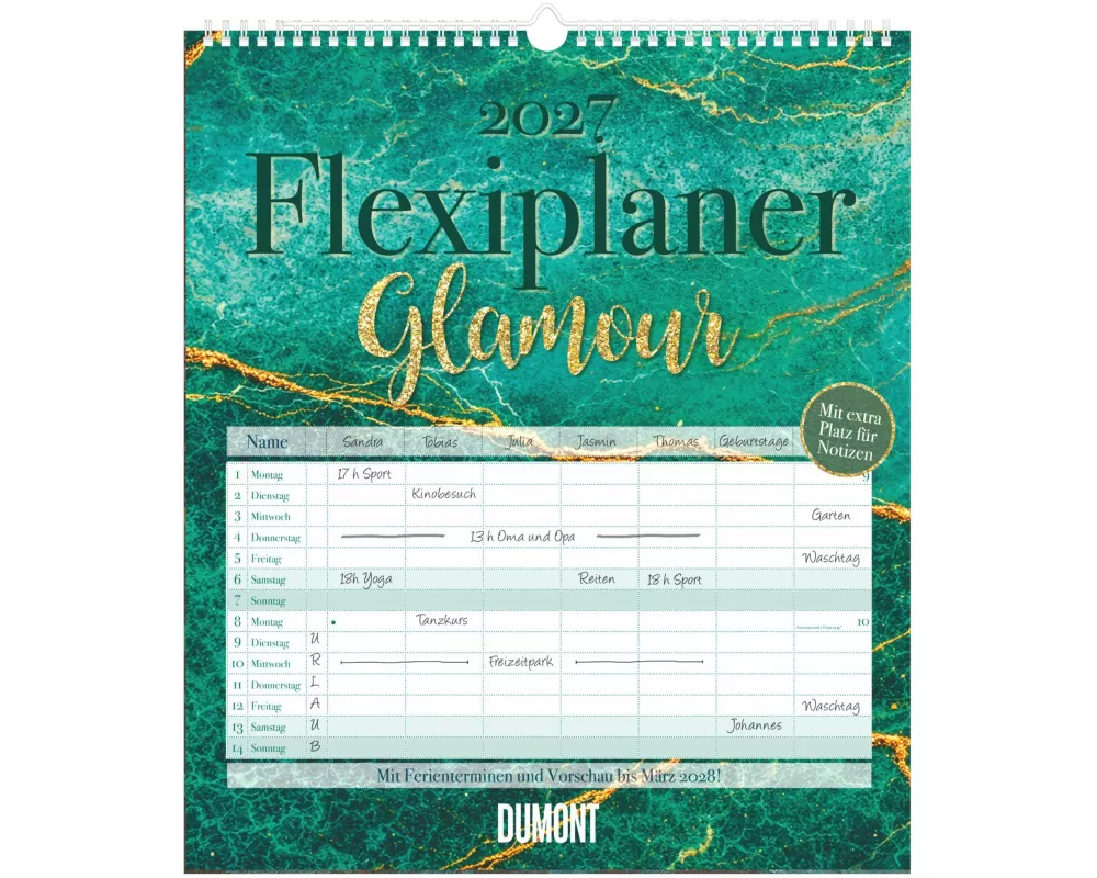 Flexiplaner Glamour 2027
