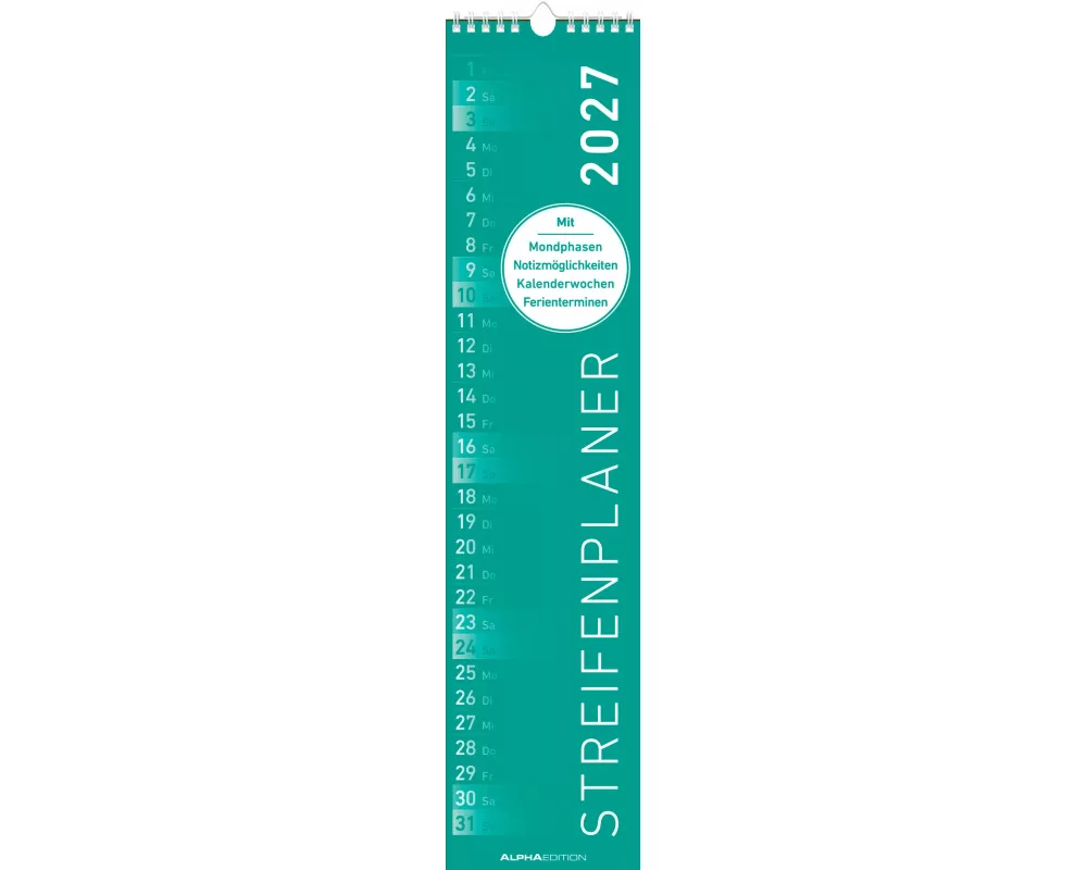 Streifenplaner MINT 2027