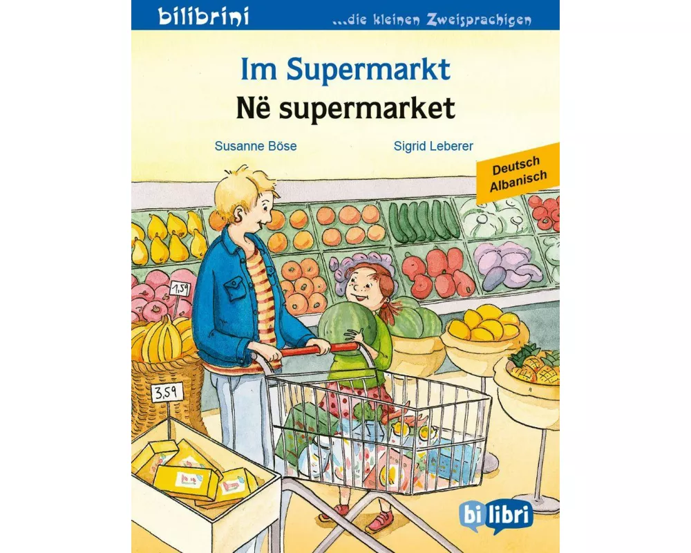 Im Supermarkt (Deutsch-Albanisch)