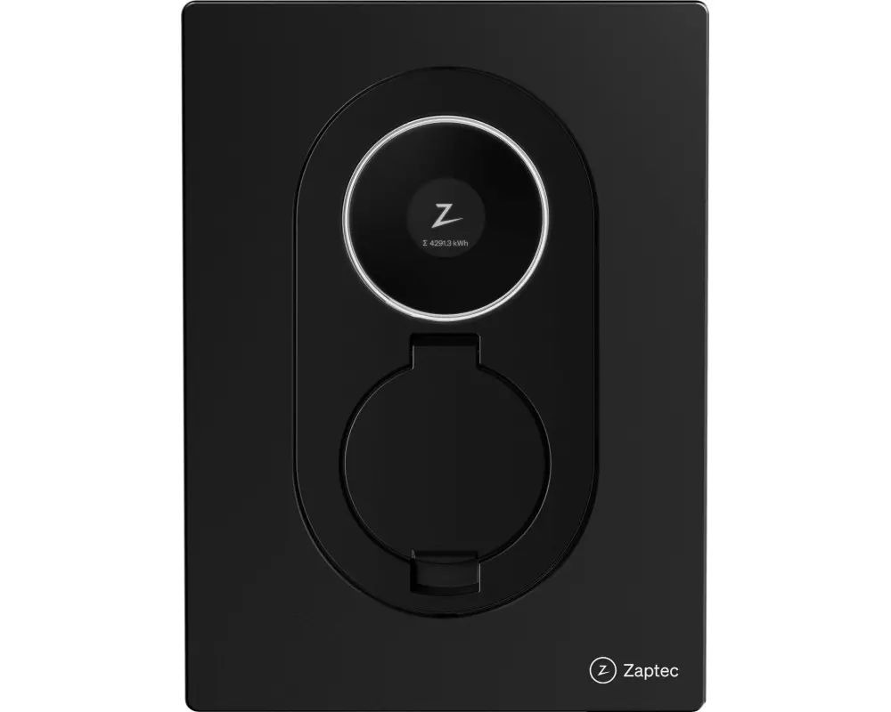 Zaptec Ladestation GO 2 Asphalt Black