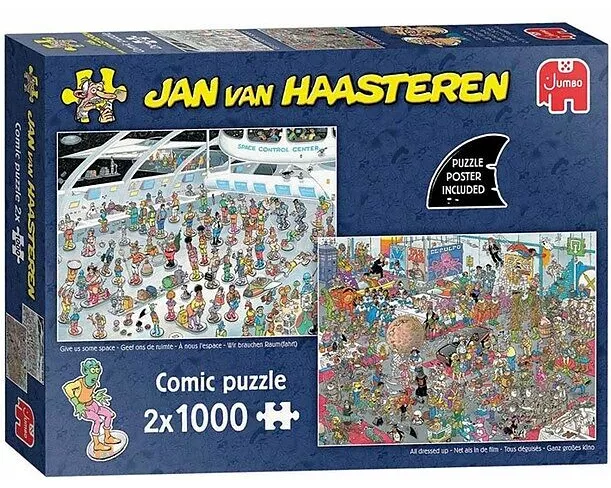 Jan van Hasteren - Puzzle 2 x 1000 Teile