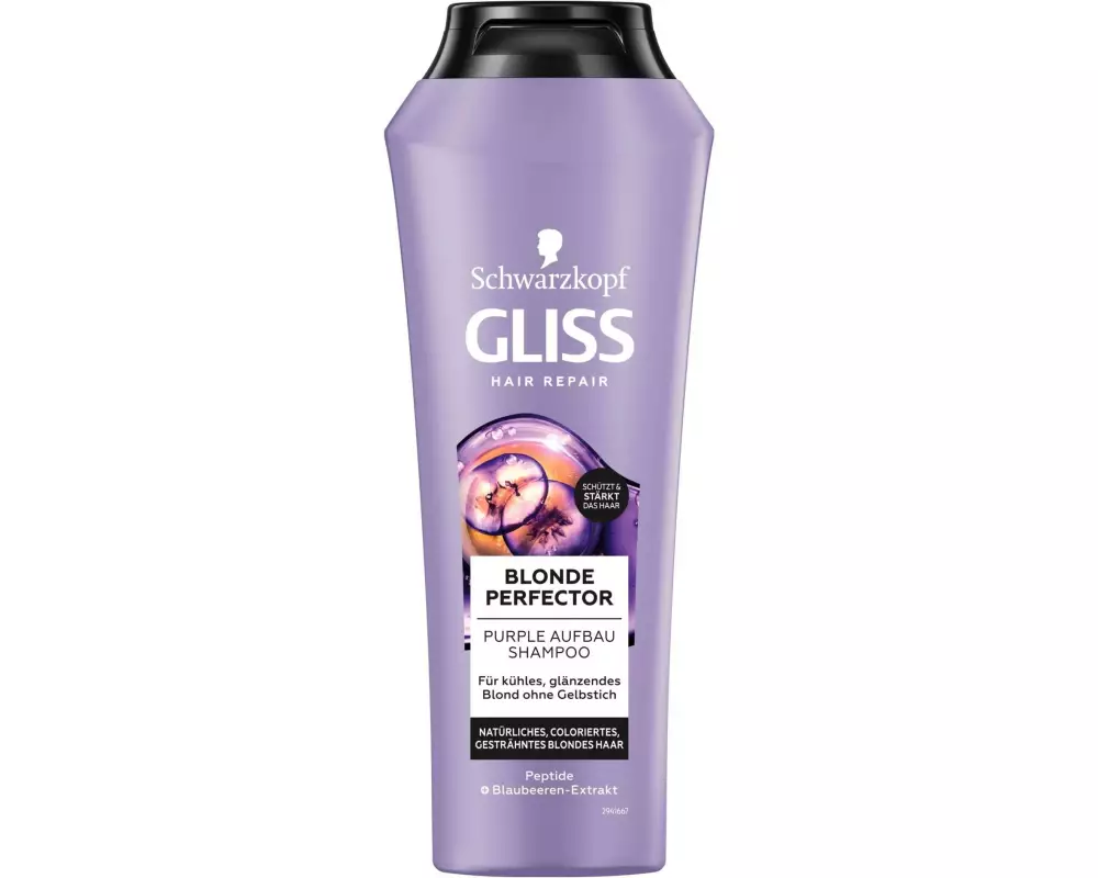 Schwarzkopf GLISS Shampoo Blonde Perfector 250 ml1 Stück