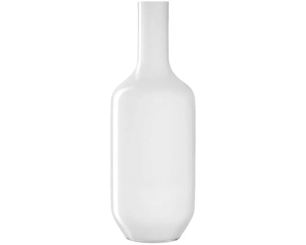 Leonardo Vase Milano Weiss, 50 cm