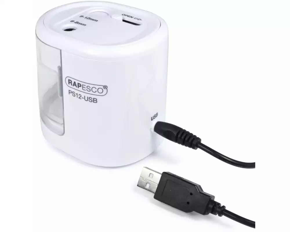 Rapesco Spitzer Elektrisch Weiss