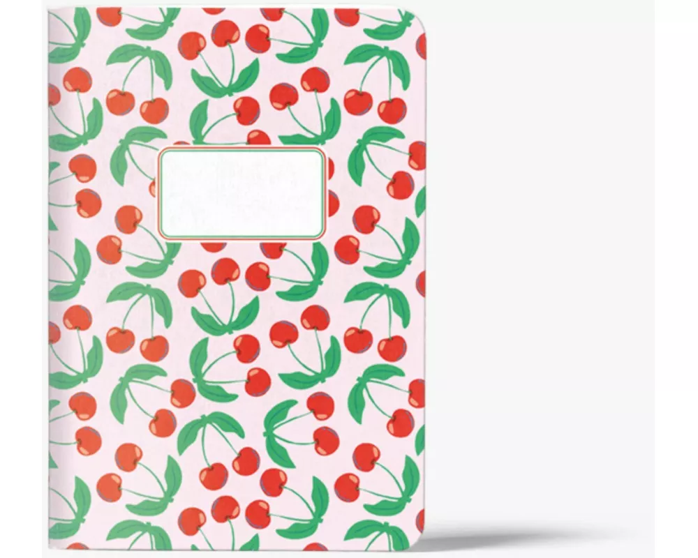 Hefte A5 Pattern Cherries