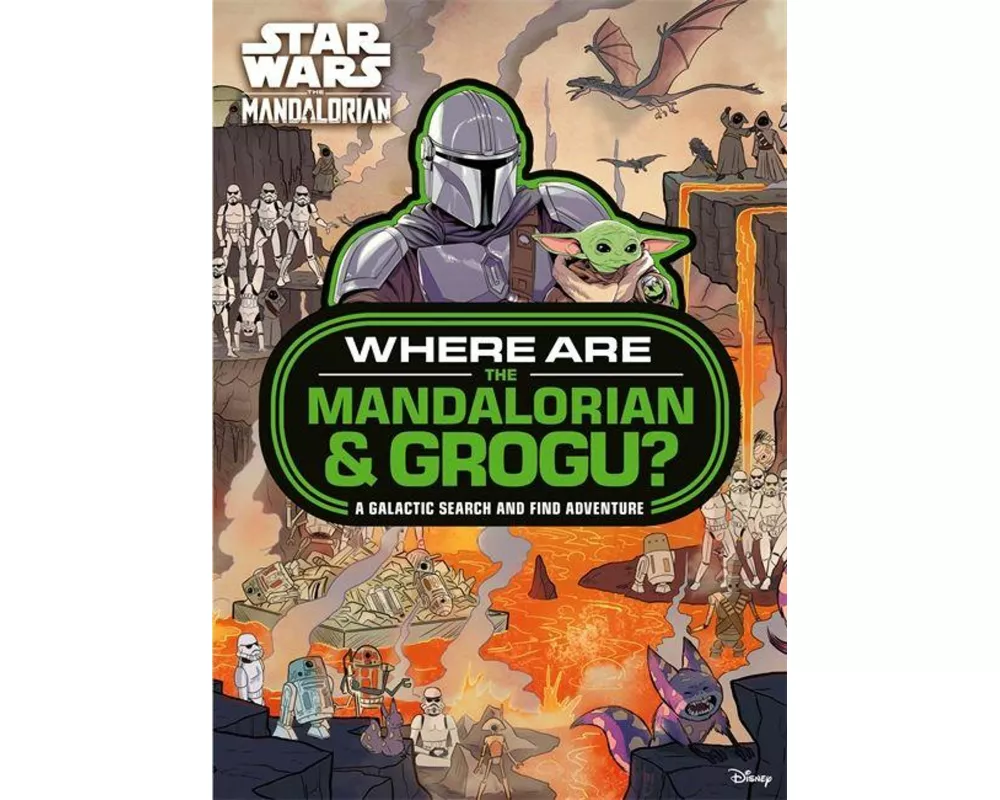 Star Wars: Where are The Mandalorian and Grogu? Search and Find Activity Book