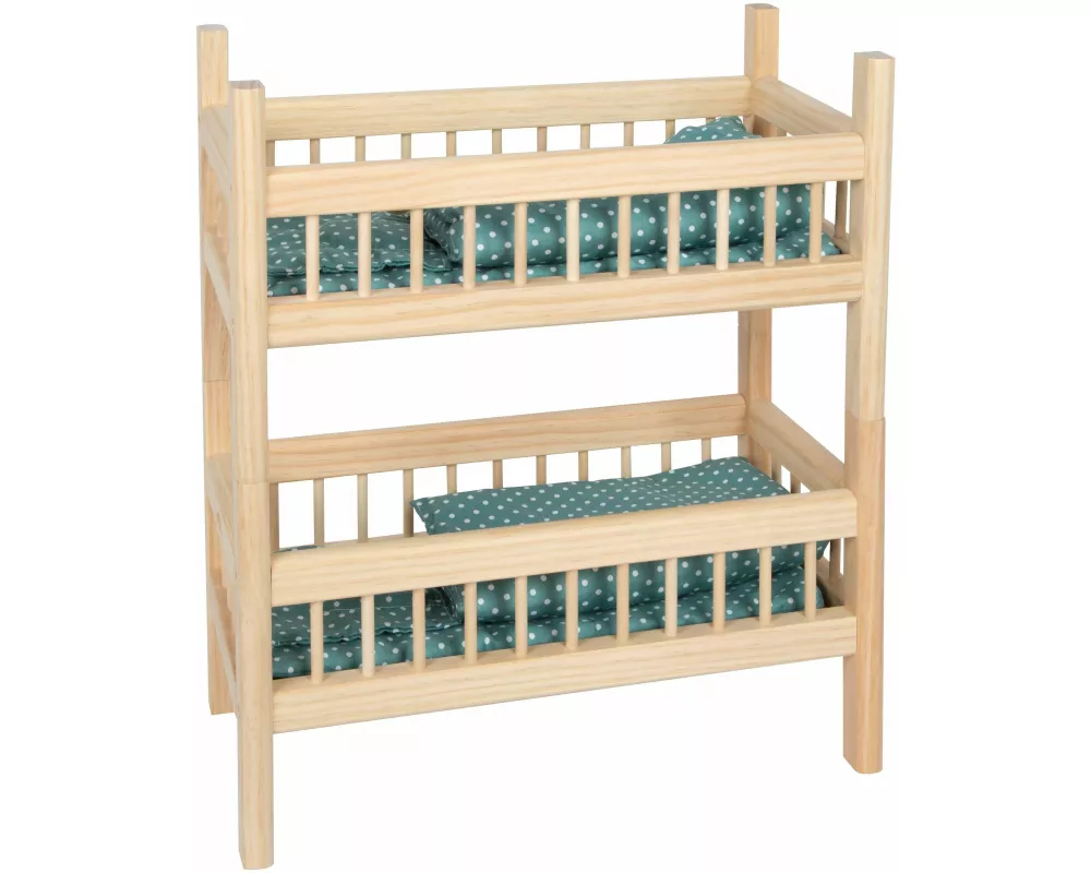 Puppenhochbett natur