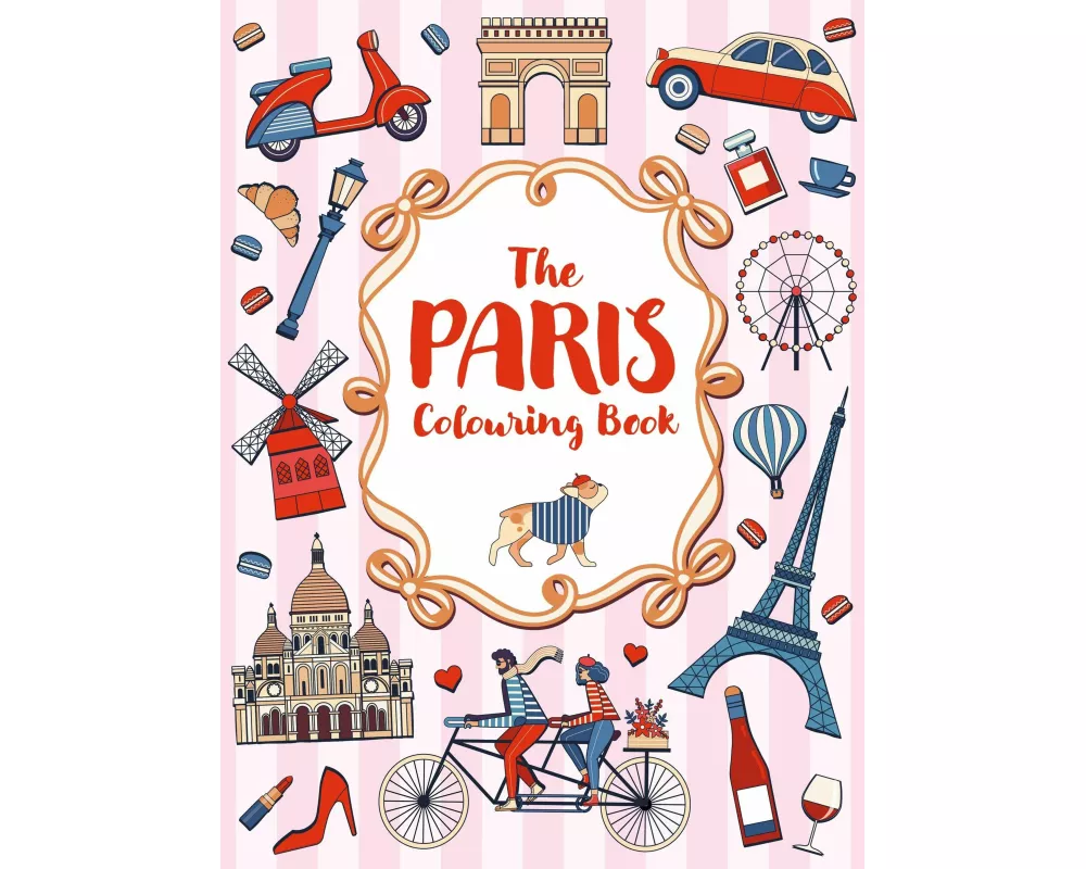 The Paris Colouring Book