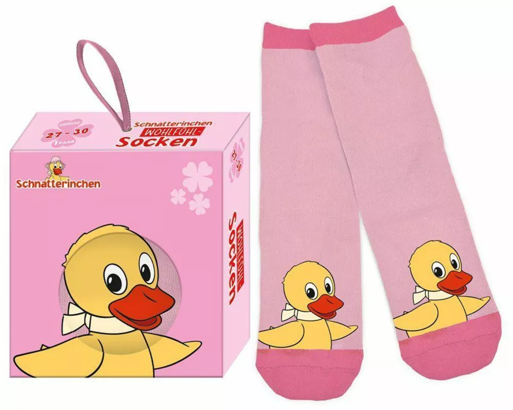 TRÖTSCH - Unser Sandmännchen Schnatterinchen Kindersocken Größe 27 bis 30