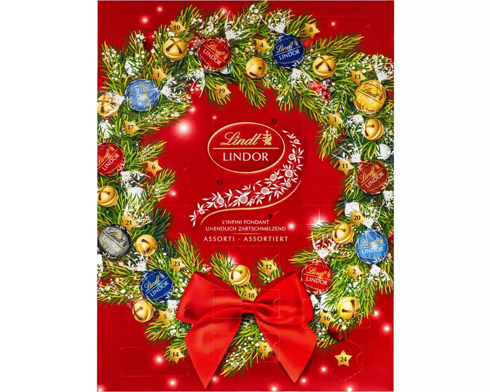 Lindt Adventskalender Lindor 299 g