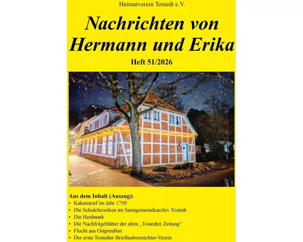Nachrichten von Hermann und Erika Heft 51/2026