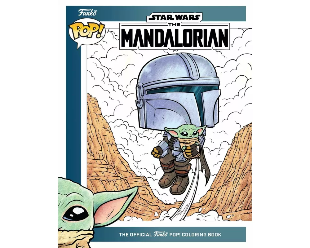 Star Wars: The Mandalorian: The Official Funko POP! Coloring Book